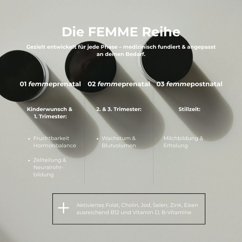Die_FEMME__REIHE erklärt Schwangerschaft Kinderwunsch und Stillzeit
